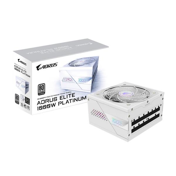 Power SupplyGigabyte AORUS ELITE P1000W - 1000W Platinum White